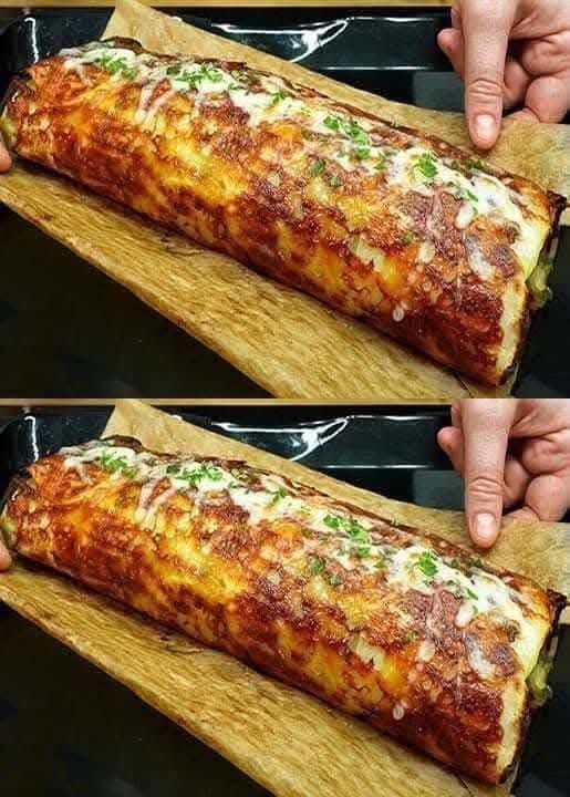 Sweet Potato Rocambole with Minced Meat