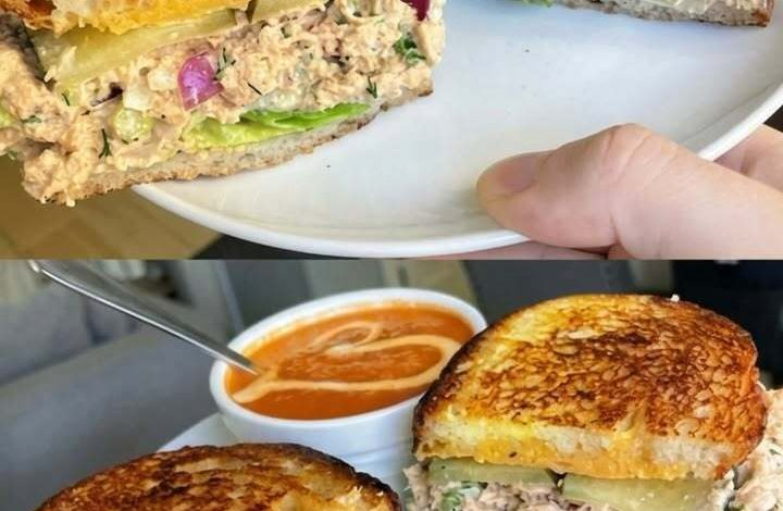 Freshly Made Tuna Salad at Home