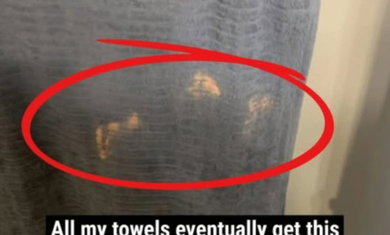 Why Towels Keep Getting Those Stubborn Orange Stains